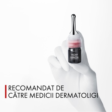 Tratament impotriva caderii parului pentru barbati Dercos Aminexil Clinical 5, 21 fiole x 6 ml, Vichy - Img 5