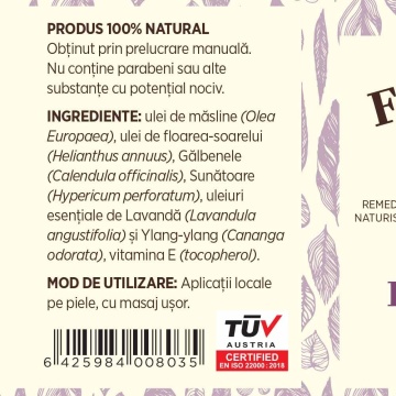 Ulei pentru masaj relaxant, 100 ml, Faunus Plant - Img 5