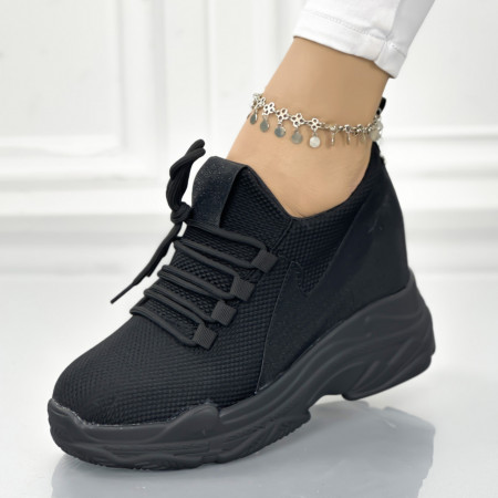 Pantofi Sport Dama Negri din Textil Ryxy