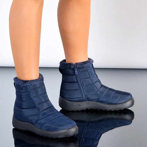 Cizme Dama Imblanite Oscar Navy