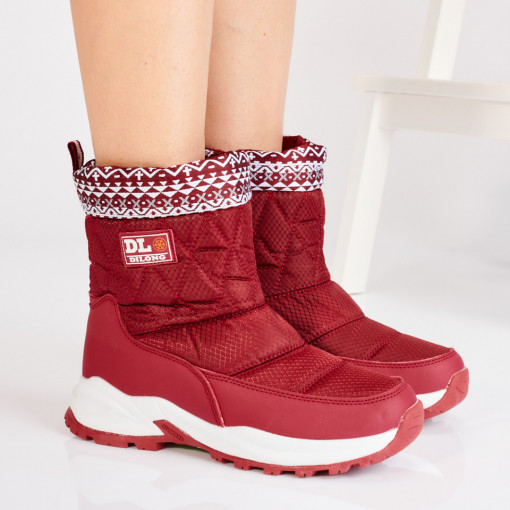 Cizme Dama Imblanite Alpin 11 Rosii- Need 4 Shoes