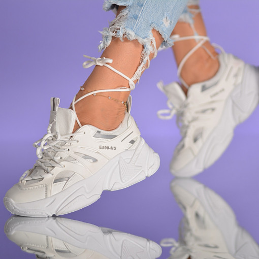 Adidasi dama Zelda Albi - Need 4 Shoes
