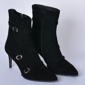 Botine Piele Naturala Marvile 2 Negre- Need 4 Shoes