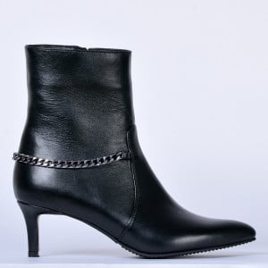 Botine Piele Naturala Seline Negre- Need 4 Shoes