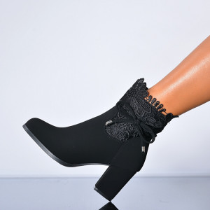Botine Creola Negre - Need 4 Shoes