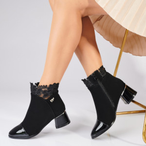 Botine Heba Negre-Need 4 Shoes