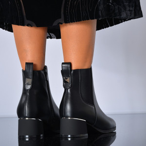 Botine Ingrid Negre - Need 4 Shoes