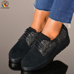 Pantofi Dama Piele Naturala Eldina Negri- Need 4 Shoes