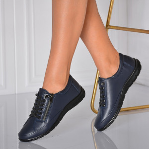 Pantofi Casual Dama Alvina Navy- Need 4 Shoes