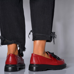 Pantofi Casual Dama Andrada Bordo- Need 4 Shoes