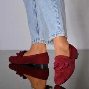 Pantofi Casual Dama Ilias Bordo- Need 4 Shoes