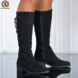Cizme Dama Piele Naturala Cristiana 2 Negre-Need 4 Shoes