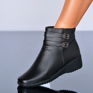 Ghete Dama imblanite Anca 5 Negre - Need 4 Shoes