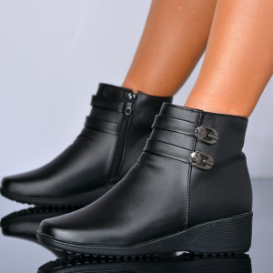 Ghete Dama imblanite Anca 5 Negre - Need 4 Shoes