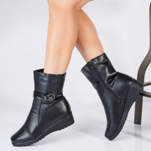 Ghete Dama Imblanite Ara 15 Negre- Need 4 Shoes