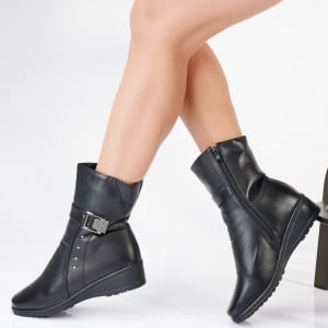 Ghete Dama Imblanite Ara 5 Negre- Need 4 Shoes