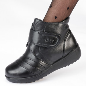 Ghete Dama Imblanite Hilda 7 Negre- Need 4 Shoes