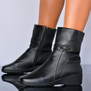 Ghete Dama Imblanite Madalina 8 Negre- Need 4 Shoes