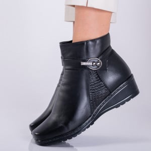 Ghete Dama Imblanite Noni 6 Negre - Need 4 Shoes