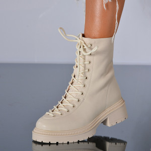 Ghete Dama Imblanite Nuva Bej- Need 4 Shoes