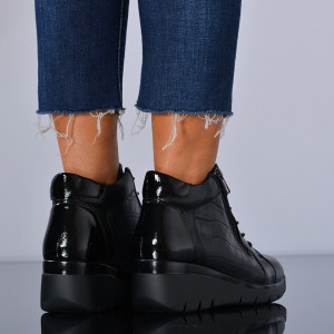 Ghete Dama Larya Negre - Need 4 Shoes