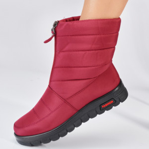 Cizme Dama Imblanite Alfy 4 Rosii- Need 4 Shoes