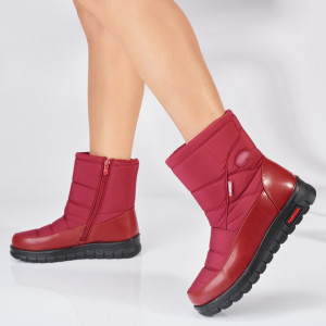 Cizme Dama Imblanite Alfy 6 Rosii- Need 4 Shoes