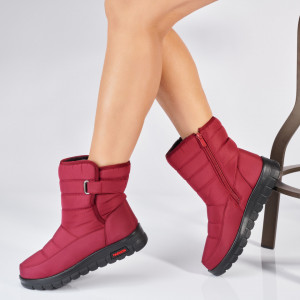 Cizme Dama Imblanite Alfy 7 Rosii- Need 4 Shoes