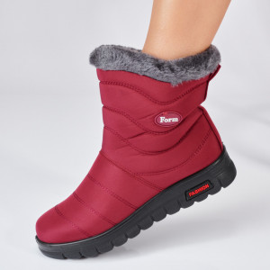 Cizme Dama Imblanite Alfy 9 Rosii- Need 4 Shoes