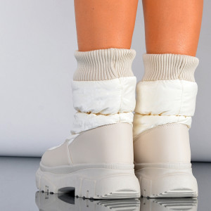 Cizme Dama Imblanite Mavy Bej- Need 4 Shoes