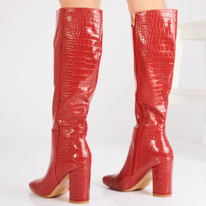 Cizme Dama Yvet Rosii - Need 4 Shoes