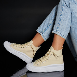Tenisi Dama Indila Bej- Need 4 Shoes