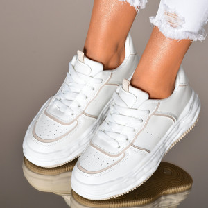 Adidasi Dama Karely Alb/Bej- Need 4 Shoes