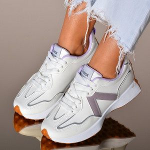Adidasi Dama Lumya Alb/Mov- Need 4 Shoes