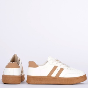 Adidasi Dama Marimba Alb/Kaki- Need 4 Shoes