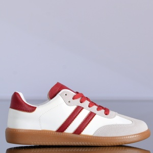 Adidasi Dama Simba Alb/Rosu- Need 4 Shoes