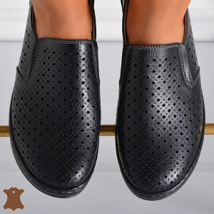 Pantofi Dama Piele Naturala Ilona Negri - Need 4 Shoes