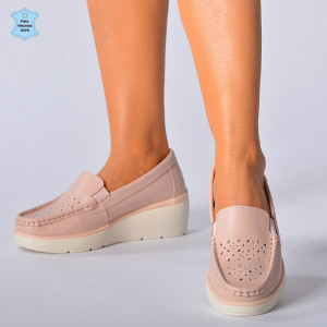 Pantofi Dama Piele Naturala Iuliana Roz- Need 4 Shoes