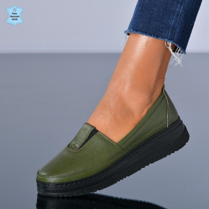Pantofi Dama Piele Naturala Maira 2 Verzi- Need 4 Shoes