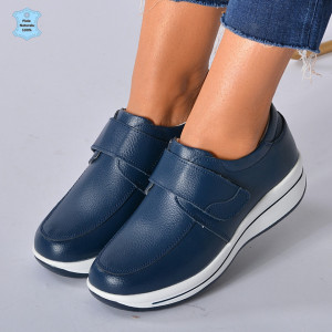 Pantofi Dama Piele Naturala Sarah Navy - Need 4 Shoes