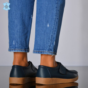 Pantofi Dama Piele Naturala Zora 4 Navy- Need 4 Shoes