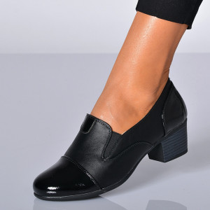 Pantofi Cu Toc Dama Alegra Negri- Need 4 Shoes