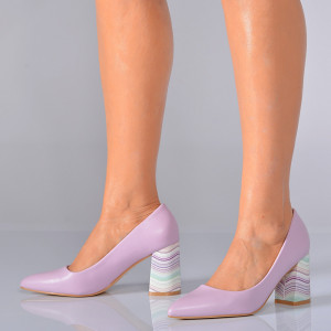 Pantofi Cu Toc Dama Maria Lila- Need 4 Shoes