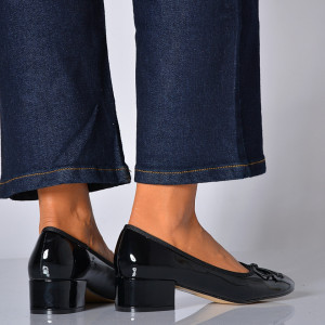 Pantofi Cu Toc Dama Odelina Negri - Need 4 Shoes