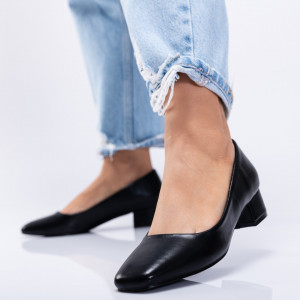 Pantofi Cu Toc Dama Savin Negri- Need 4 Shoes