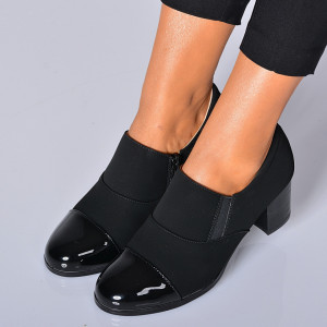Pantofi Cu Toc Dama Zoia 2 Negri- Need 4 Shoes