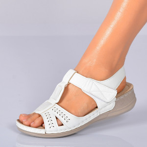 Sandale Dama Diela Albe- Need 4 Shoes