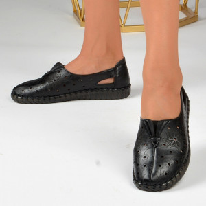 Pantofi Casual Dama Eva 4 Negre - Need 4 Shoes