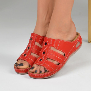 Papuci dama Dumbo Red - Need 4 Shoes