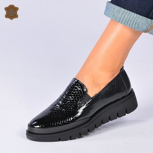 Pantofi Dama Piele Naturala Messy 2 Negri- Need 4 Shoes